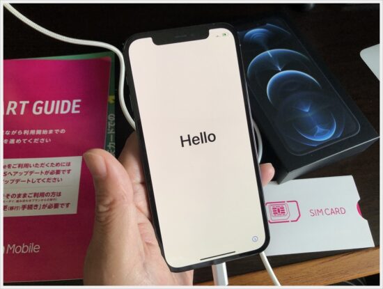 楽天モバイルiPhone12pro荷姿6